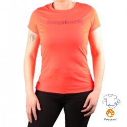 Trangoworld Camiseta VIRO VT Fluor Coral Mujer