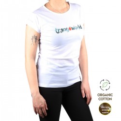 Trangoworld Camiseta WATERCOLOUR Blanco Mujer