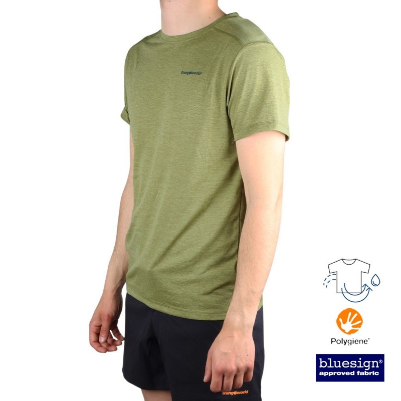 Trangoworld Camiseta LATEMAR Verde Bosque Hombre