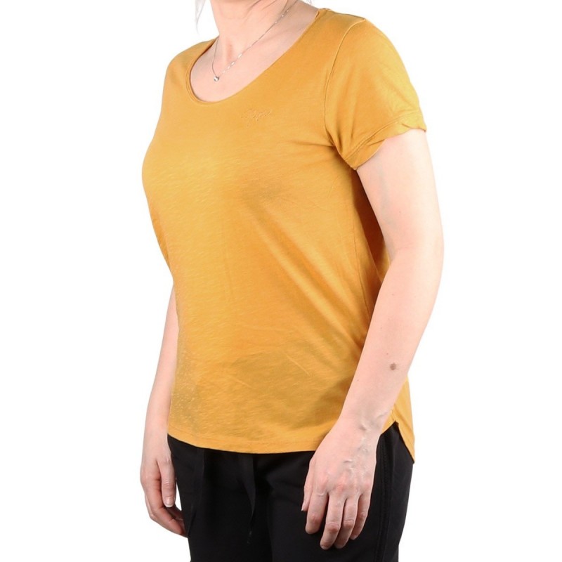 Astore Camiseta Nineu Chao Solidago Amarillo Mostaza Mujer