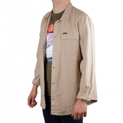 Guess Camisa SHACKET Beige Hombre