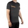 CMP Camiseta ultra-lightweight hi-tech fabric Anthracite Gris Naranja Fluor  Hombre