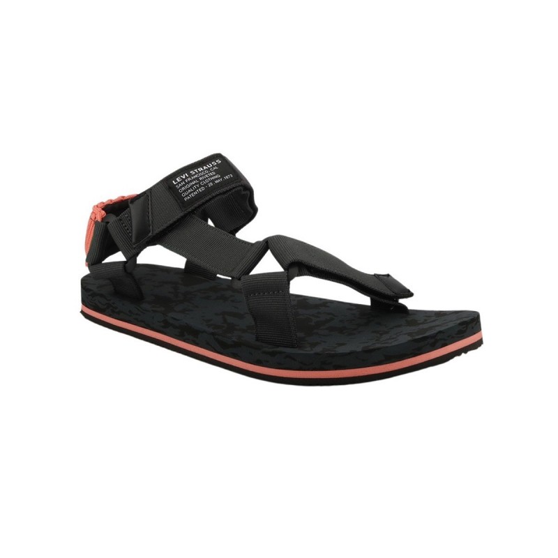 Levis Sandalia TAHOE - RECYCLED Dull Grey Gris Coral Hombre