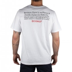 Ecoalf Camiseta Saona White Blanco Hombre