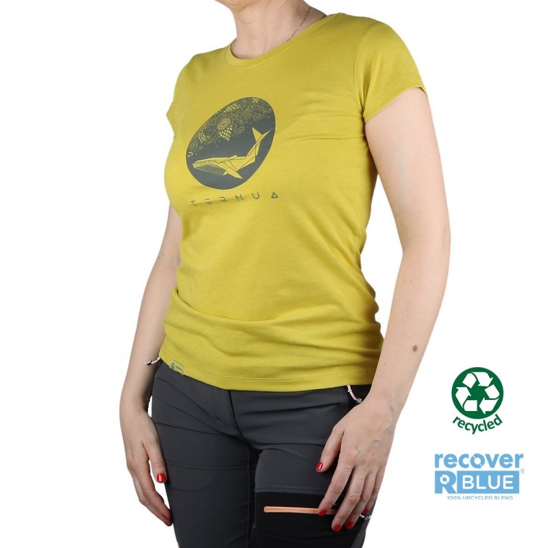 Ternua Camiseta ABLUN Verde Pistacho Mujer