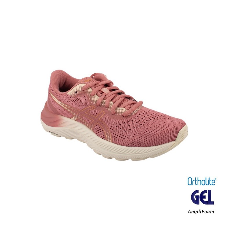 Asics Zapatilla GEL EXCITE 8 smokey rose pure bronze rosa bronce Mujer