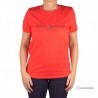 Tommy Hilfiger Camiseta Essential Daring Scarlet Rojo Coral Mujer