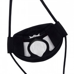 La Sportiva Mascarilla Stratos Mask Black Negra