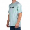 Levis Camiseta SS Relaxed Fit Tee New Logo II Sprout Dye Verde Azul Hombre