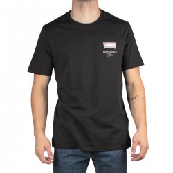 Levis Camiseta Housemark Graphic Caviar Negro Hombre