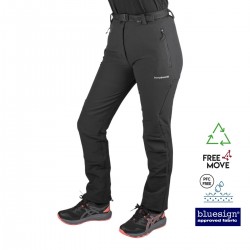 Trangoworld Pantalón Dunai Negro Mujer