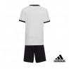 ADIDAS Set Camiseta y pantalón corto Logo Badge of sport Blanco negro Niño