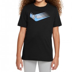 Nike Camiseta Sportswear Negro Niño
