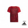 ADIDAS Camiseta Designed to Move Graphic Rojo Niño