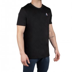 Le Coq Sportif Camiseta Ess Tee Ss N°3 M Black Negro Hombre