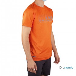 +8000 Camiseta Dore 22V Mandarina Fluor Vigore Naranja Hombre