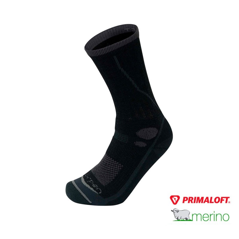 Lorpen Calcetines T3MMH Midweigth Hiker Black Negro