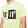 11degrees Camiseta Box Graphic Sharp Green Verde Fuerte Hombre