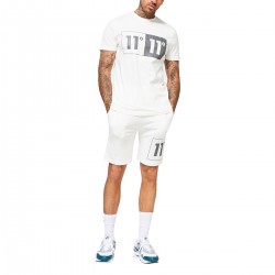 11degrees Camiseta Box Graphic White Blanco Hombre