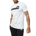11degrees Camiseta Chest Print Titanium Grey Gris Titanio Hombre