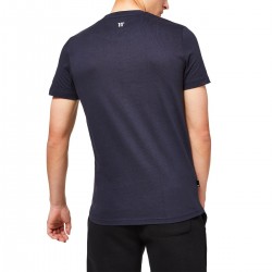 11degrees Camiseta 3d Linear Gradient Navy Azul Marino Hombre