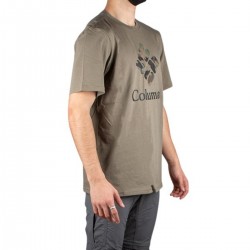 Columbia Camiseta Rapid Ridge Graphic Tee Green Verde Hombre
