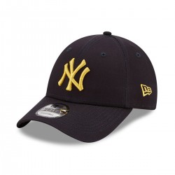 New Era Gorra New York Yankees League Essential 9forty® Navy Amarillo