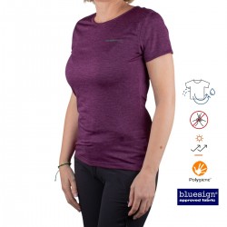 Trangoworld Camiseta Rjavina Purple Morado Mujer