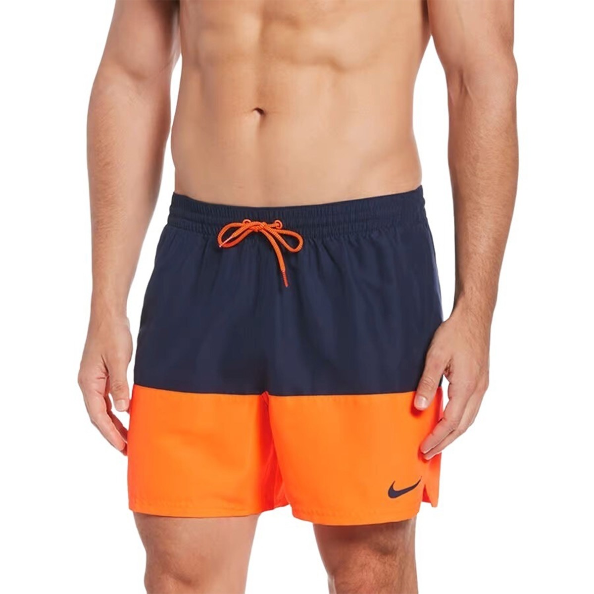 Sin cabeza Mariscos religión Nike Bañador Nike Split Blue Orange Azul Naranja Hombre