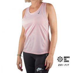 Nike Camiseta Nike Dri-fit Race Pink Rosa Mujer