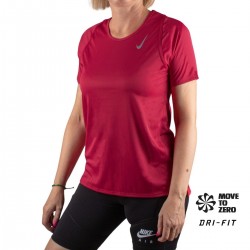 Nike Camiseta Dri-fit Race Pink Rosa Mujer