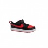 Nike Zapatillas Court Borough Low 2 Black Red Negro Rojo Niño