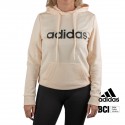 ADIDAS Sudadera Linear French Terry Beige Beis Mujer