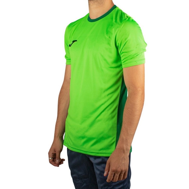 Joma Camiseta Winner II Fluor Green Verde Flúor Hombre