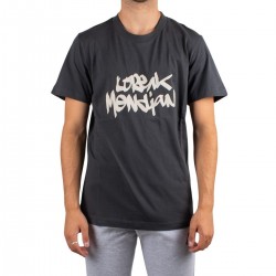 Loreak Mendian Camiseta Tag Washed Black Negro Lavado Hombre