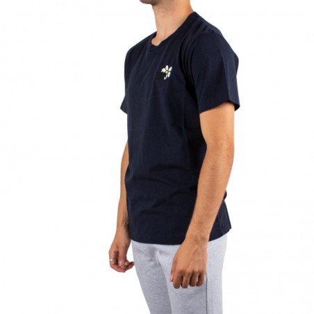 Loreak Mendian Camiseta Ts Marga Navy Azul Marino Hombre