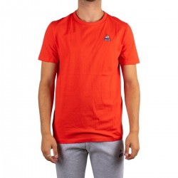 Le Coq Sportif Camiseta Ess Tee Ss N°3 Red Rojo Hombre