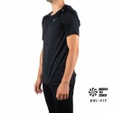 Nike Camiseta Dri-Fit Rise 365 Black Negro Hombre