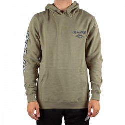 Rip Curl Sudadera Fade Out Hood Washed Moss Verde Musgo Hombre
