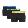 Nike Calzoncillos Dry-FIT Essential Micro Boxer Trunk 3 uds Negro Azul Amarillo Verde Hombre