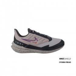 Nike Zapatillas Nike Air Winflo 9 Shield Cobblestone Dark Smoke Gris Mujer