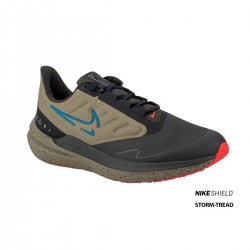 Nike Zapatillas Nike Air Winflo 9 Shield Medium Ash Caqui Hombre