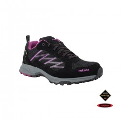 Treksta Zapatillas Bolt GTX W Black/pink negro Mujer