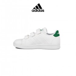 ADIDAS Sportwear Zapatillas Advantage Velcro Blanco Verde Niño