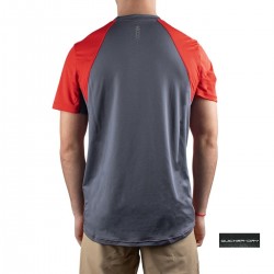 +8000 Camiseta Urato 23V Cereza rojo gris Hombre
