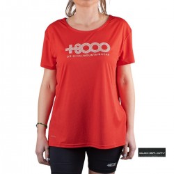 +8000 Camiseta Nechys 23V Roja Mujer