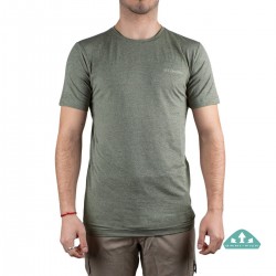 Columbia Camiseta Tech Trail Graphic Tee Stone Green Verde Hombre