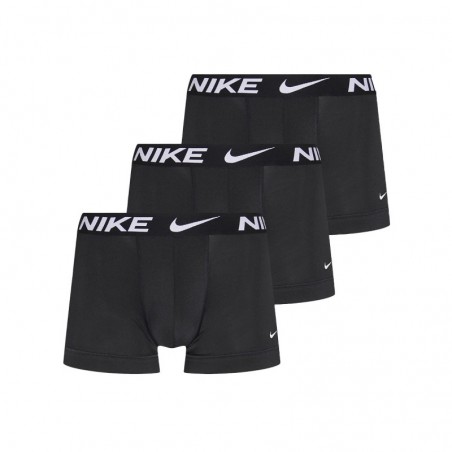 Nike Calzoncillos Dry-Fit Essential Micro Trunk Boxer 3uds H negros hombre
