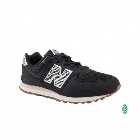 New Balance Zapatillas 574 Negro cebra Niño