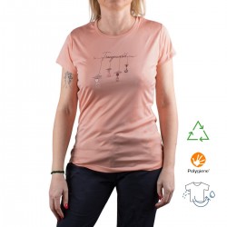 Trangoworld Camiseta Zalabi Rosa Mujer